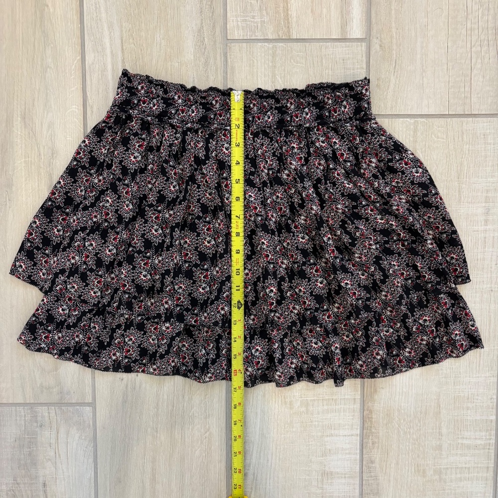 Derek Lam 10 Crosby Silk mini skirt with floral print. size 6 - Picture 5 of 7